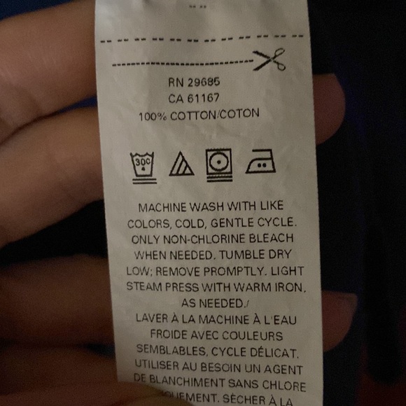 Pendleton Navy Cotton Tee - Picture 7 of 7